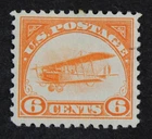 CKStamps: US Stamps Collection Scott#C1 Mint HR OG Tiny Thin