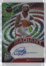 2020-21 Panini Spectra Radiant Signatures Meta Prizm 11/15 Ben McLemore Auto s6i