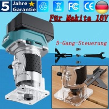 Für Makita Router bürstenlose Kompakt Holz Oberfräse Trimm fräse Elektro trimmer
