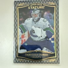 Upper Deck Stature Thatcher Demko Vancouver Canucks #6 Ice Hockey 2024-25 NHL
