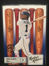 Albies, Ozzie - 2019 Leather & Lumber - Gold Proof