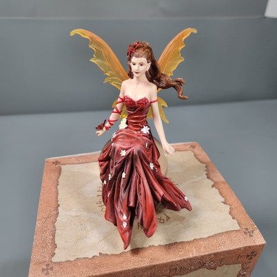 Dragonsite Nene Thomas Crimson Lily NT136 Bubble Rider Fairy Figurine w/ Box
