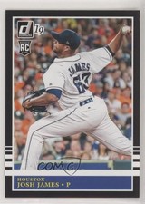 2019 Donruss Retro 1985 Variation Josh James (Black RC Logo White Jersey) 7at