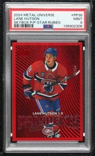 2024 Skybox Metal Universe Star Rubies 35/50 Lane Hutson #PP-36 PSA 9 MINT 0w7o