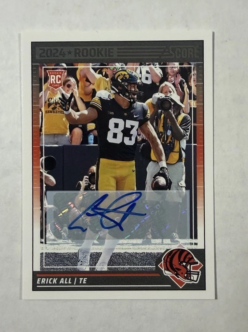 Erick All Panini Score #386 Signature