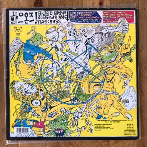 Hard Ons Love is a Battlefield 1989 LP Vinyl Album Punk Rock - Picture 2 of 15