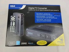 RCA Digital TV Converter DTA800 For Analog TV and Remote New Open Box Complete