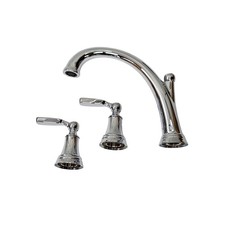 Delta T2732 Woodhurst Deck Mounted Roman Tub Filler - Chrome READ