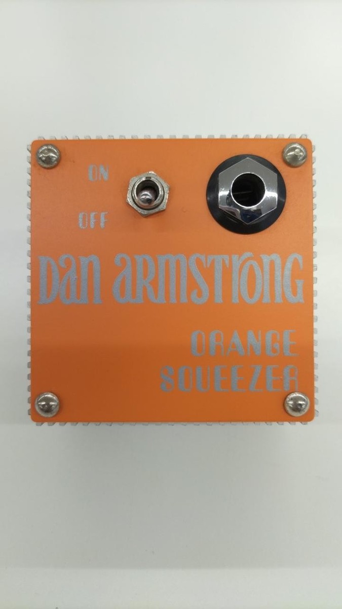 DAN ARMSTRONG ORANGE SQUEEZER Compressor Pedal Vintage FET Sustain
