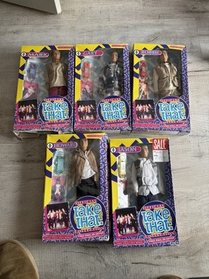 Official Limited Edition Take That complete set Doll In Box Rare
