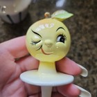 Vtg Anthropomorphic Lefton Lemon Head Marmalade Pixieware Jar Holt Howard Era — photo 2
