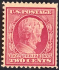 US Scott 367 Mint NH OG 2c carmine Lincoln Lot Z414 bhmstamps