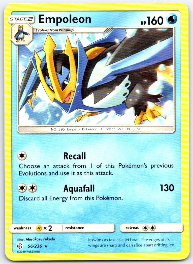 Empoleon Rare SM - Cosmic Eclipse 56/236 LP
