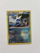 Samurott Rev Reverse Holo 31/114 BW Black & White Base NM 