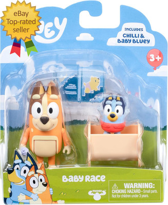 Baby Race Figure 2-Pack Chilli & Baby in Cradle | 2.5In Articulated Figures