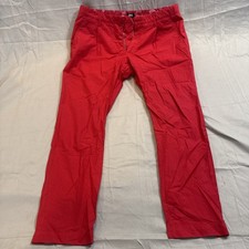 D&G Dolce & Gabbana Red Mens Pants Size 46
