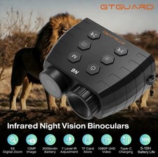 GTGUARD Thermal Imager Infrared Night Vision Monocular Hunting Camera 5X Zoom