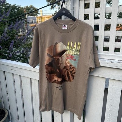 Allstyle Apparel Alan Jackson Under the Influence Double-Sided Tee L Brown