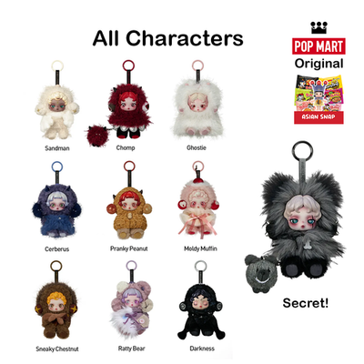 SKULLPANDA POP MART You Found Me Series Blind Box Plush Pendant in