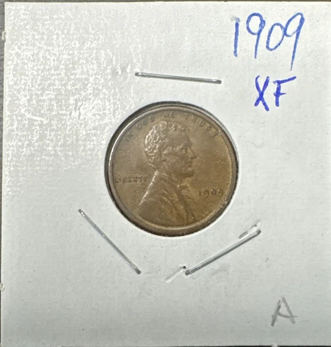 1909-- Lincoln Wheat Penny XF