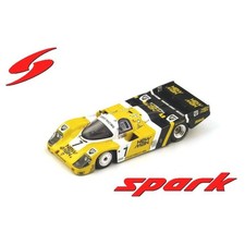 Spark 1/43 Porsche 956B 1985 LE Mans 24H 1985 Mini Car