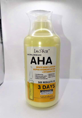 AHA Strong Brightening Body Cream Hydroxy Acid Vitamin C Whitening 500ml USA