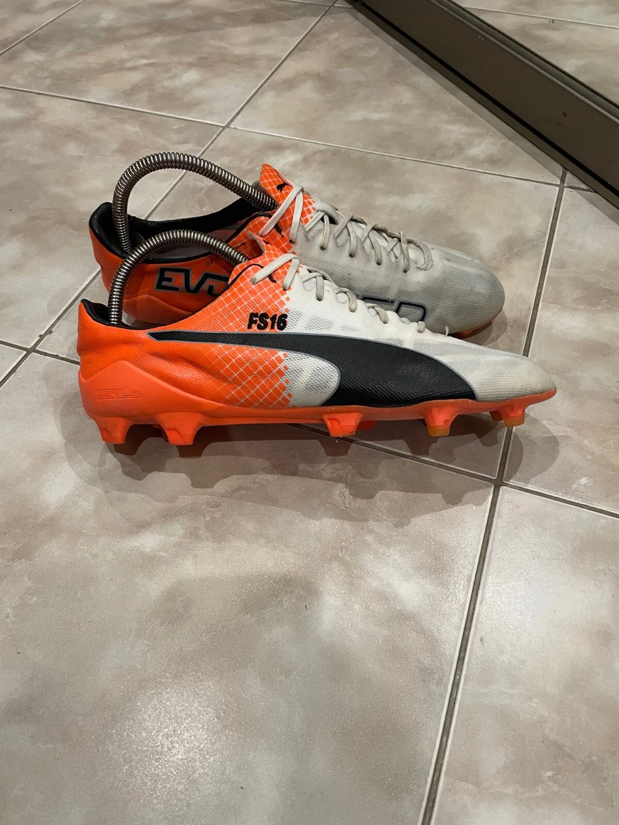PUMA FS16 Pro Evospeed FG Soceer US9 EUR42/27 cm Football orange white