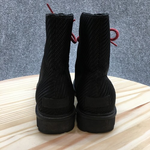 Botas de combate Sorel para mujer 8,5 Phoenix con cordones NL3416-010 cuero negro - Imagen 8 de 16
