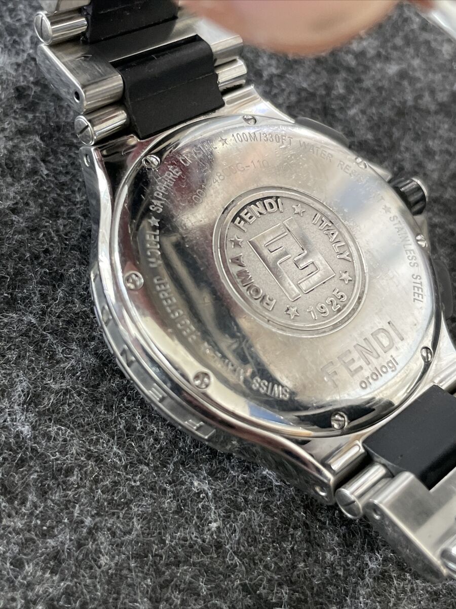 Fendi Orologi Sapphire Crystal 100M Chronograph Quartz 43mm Fendi Orologi Sapphire Crystal 100M Chronograph Quartz 43mm