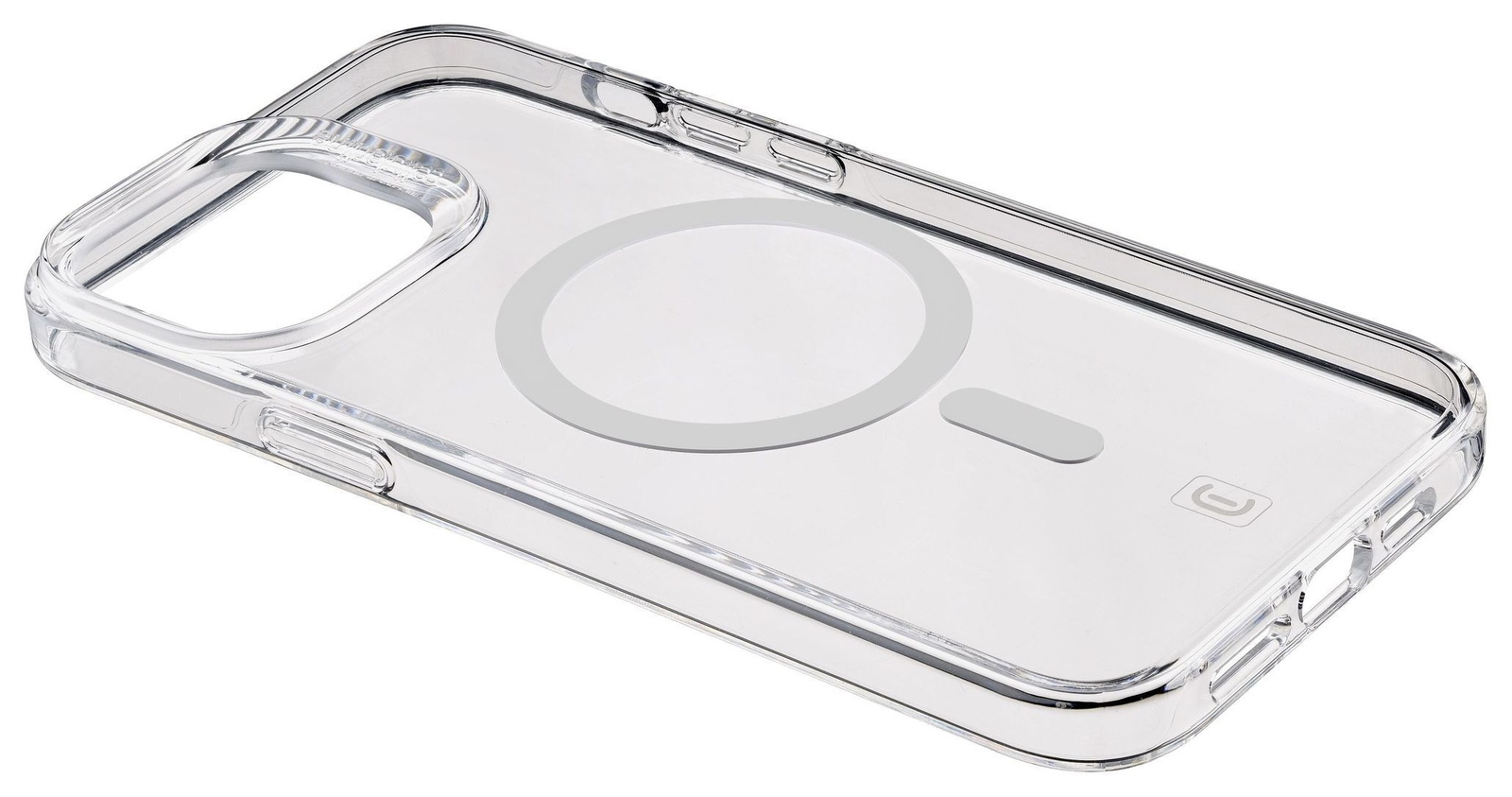 Глянцевый чехол Cellular Line Mag для Apple iPhone 15 прозрачный