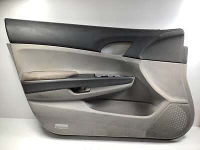 08-09 Honda Accord 4DR LEFT FRONT Door Panel GRAY 83552-TA5-306ZB