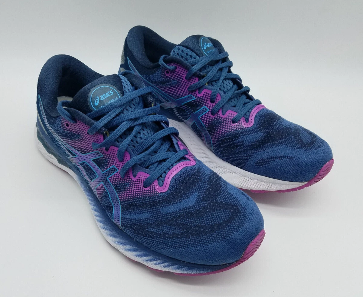 Asics Gel Nimbus 23 Women s Running Size 11 Blue Purple