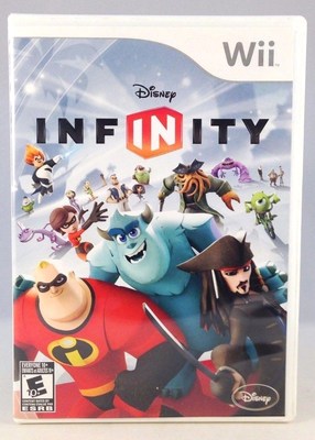 Nintendo Wii Disney Infinity 1.0 Game, Case, and Artwork