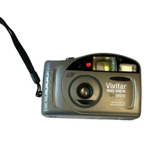 Vivitar Big View 35DB Camera Auto Focus Point Shoot Film Photography Works