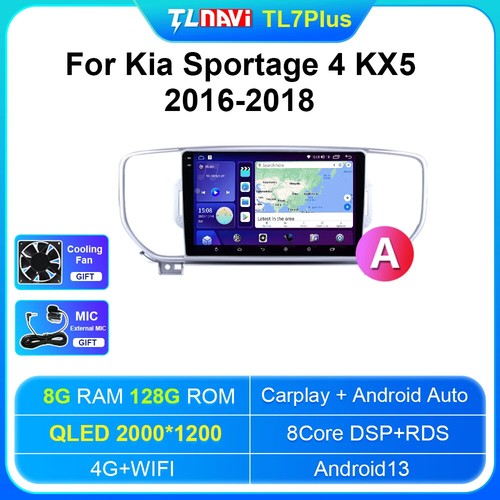 2016-18 For Kia Sportage KX5 GPS Car Android Auto Radio Stereo Multimedia Player - Picture 14 of 40