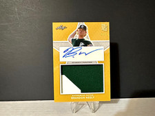 Brandon Neely Auto 2020 Leaf Perfect Game 06/12 Patch Autograph Rookie RED SOX