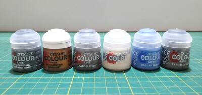Citadel Colour Farbe Auswahl Base & Layer 6 x 12ml/ 24,40 