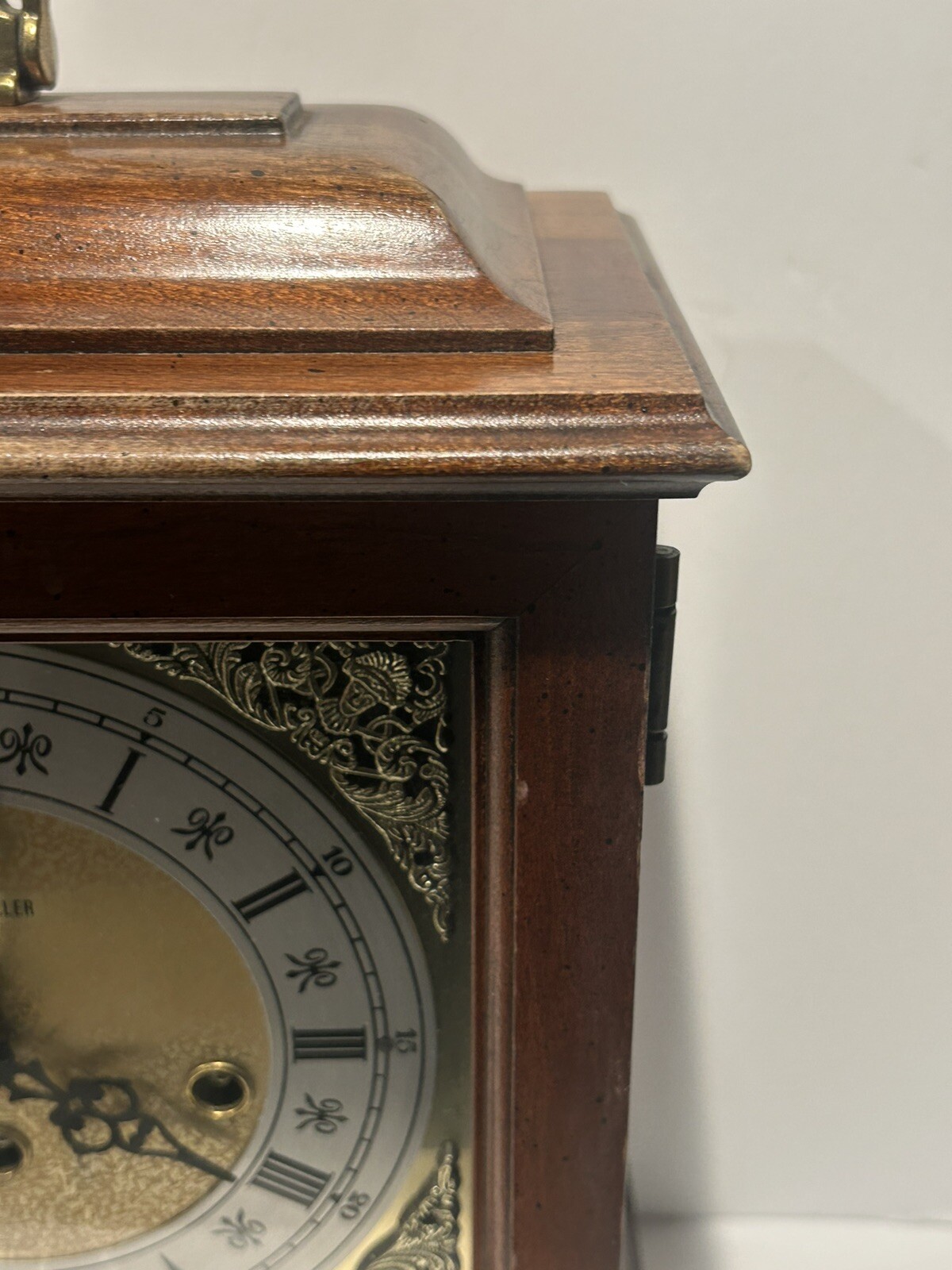 Vintage Howard Miller Mantle Clock 340020 W/ Key For Parts/Repair eBay