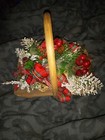 Christmas Decoration In Wooden Basket — photo 4