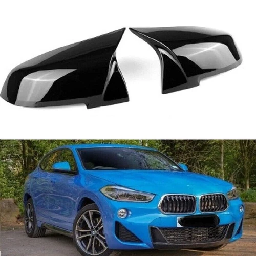 ABS Car Reaview Replace Mirror Cover Caps For BMW X1 F48 F49 X2 G29 F39 F44 F45