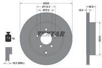 Bremsscheibe Mazda T. CX-7/CX-9 07-