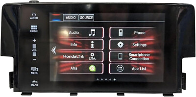2016-2020 Honda Civic Radio Navigation Touch Screen for 16 17 18