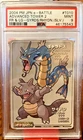 2004 Pokémon GYARADOS & RHYDON E-Battle Advanced Tower PSA 9