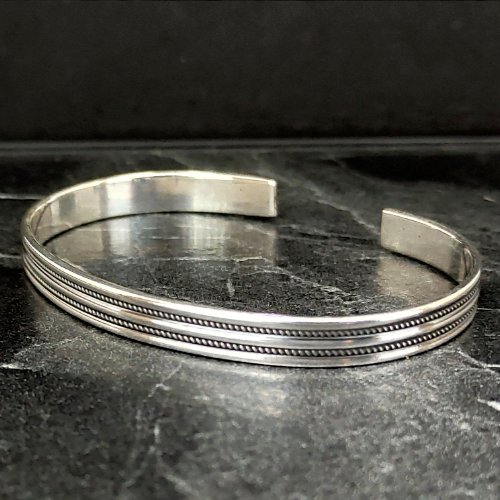 Silver Cuff Best Mens Cuff Bracelets Sterling Silver Handmade