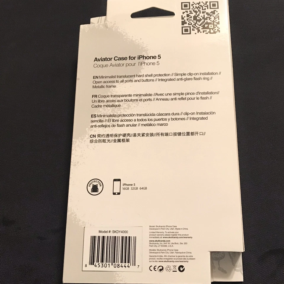Funda Skullcandy Aviator para iPhone 5 SKDY4000 Marrón Foto 2 de 2