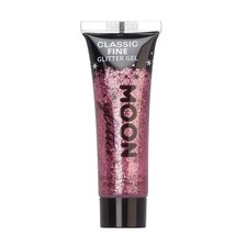 Classic Fine Face  Body Glitter Gel by Moon Glitter - Pink - Cosmetic Festival