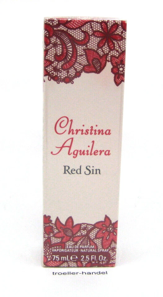 Christina Aguilera Red Sin 75 ml Eau de Parfum NEU & OVP