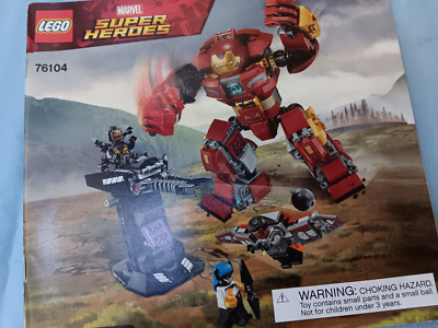 Super Heroes Lego Hulkbuster Infinity War Instructions LEGO 76104