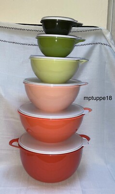 ✓ Brand New Tupperware Thatsa Mixing Bowl 6-Pc Set ~ EXCLUSIVE