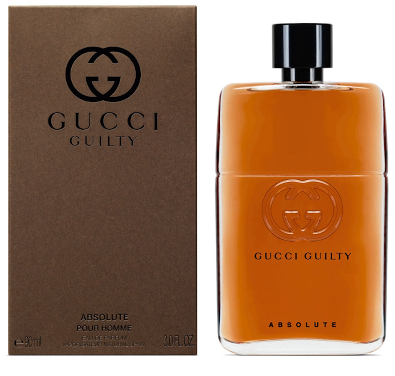 GUCCI GUILTY ABSOLUTE  90ml Eau de ParfumSpray - New & Sealed